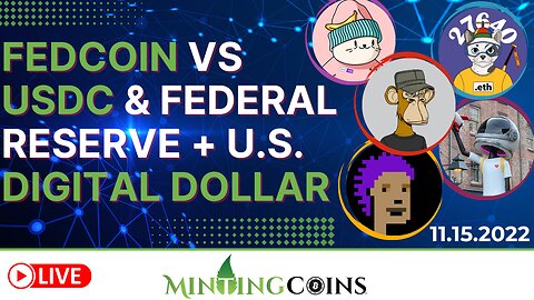 "FedCoin" vs. USDC + Federal Reserve Pilots "Digital Dollar" (w/ Global Banking Giants)!