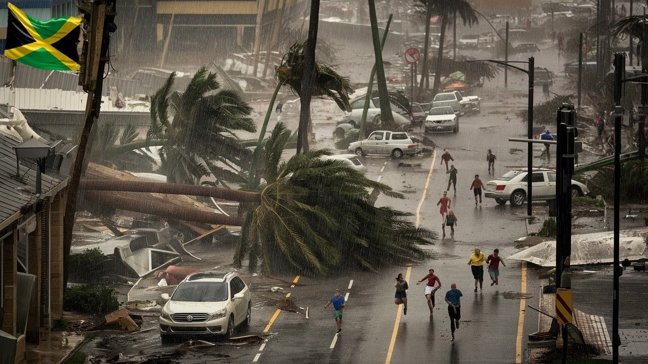 Jamaica was devastated by hurricane Beryl! Wind speeds of 250 km/h destroyed houses and vehicles