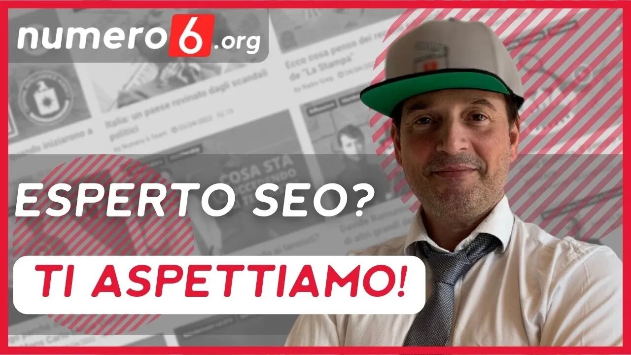 Hai competenze in ambito SEO? Entra nel Team di Numero6.org