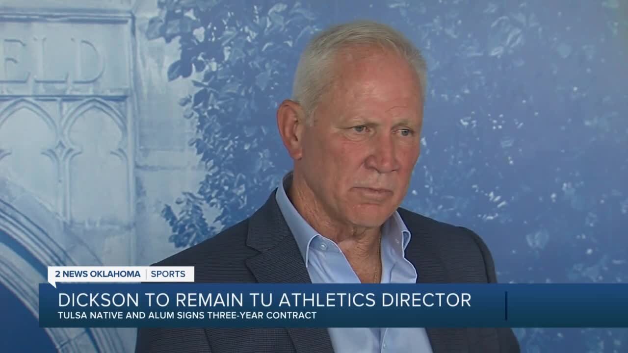 Dickson to remain TU athletics director