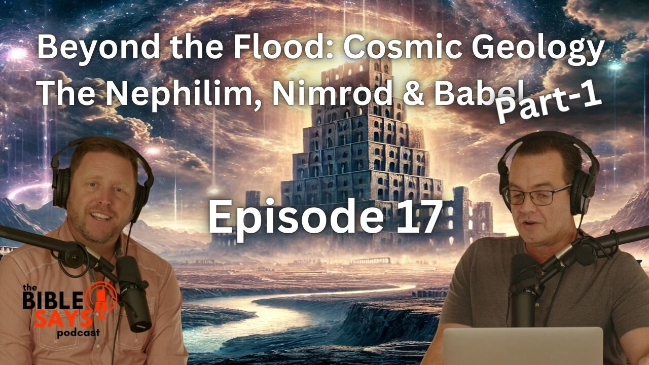 E17 - Beyond the Flood: Cosmic Geology | The Nephilim, Nimrod & Babel | Part 1