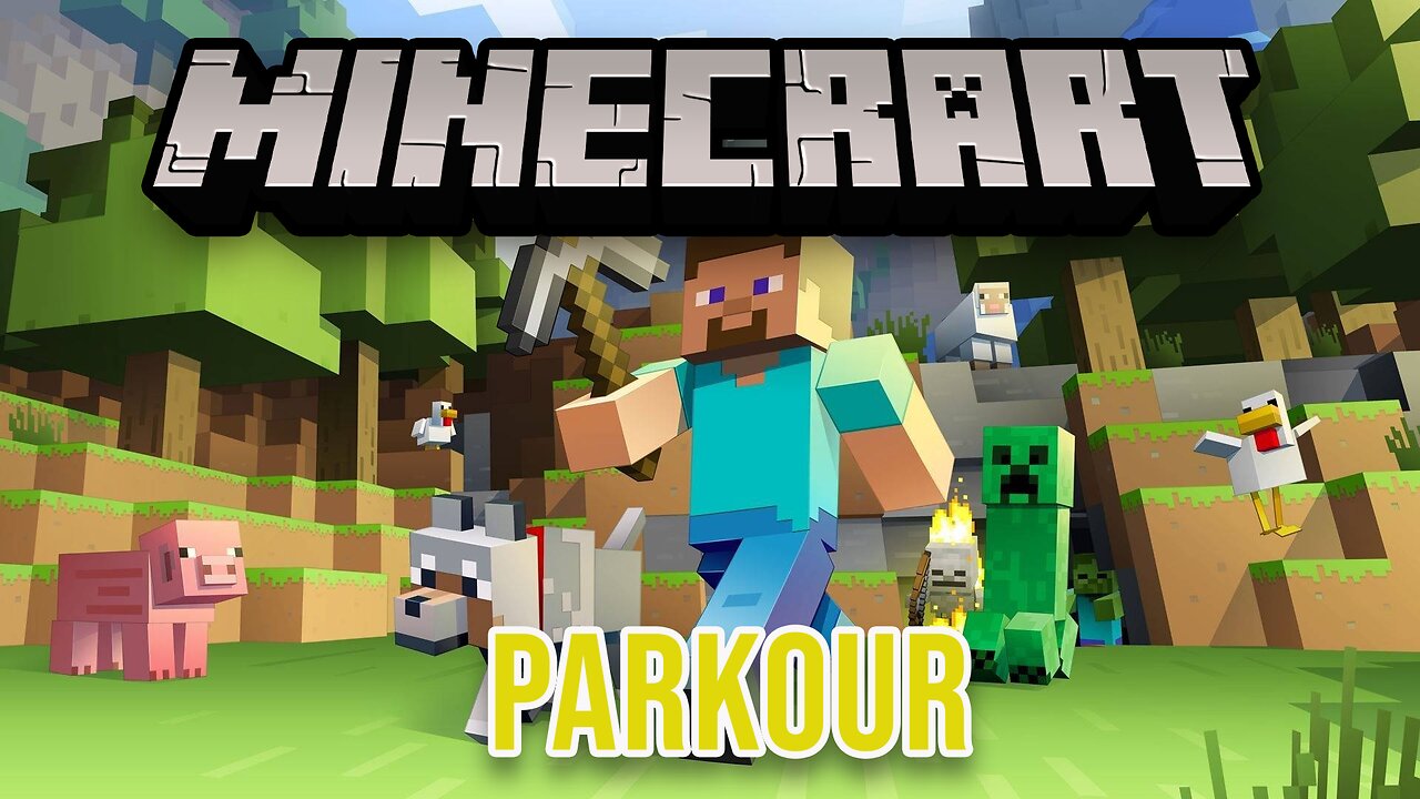 7 Minutes Minecraft Parkour Gameplay [No Commentary]