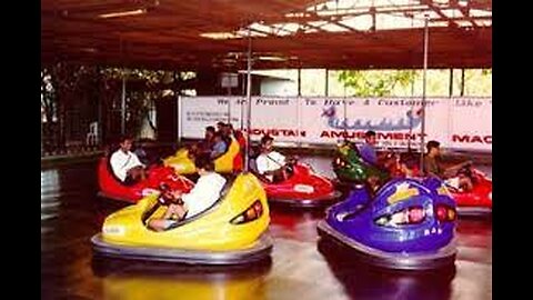 Fun with Striking Car at Crystal World, Haridwar