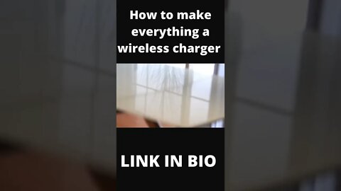 How to make everything a wireless charger #shorts