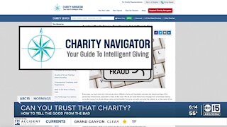 Can you trust that charity? How to tell the good from the bad