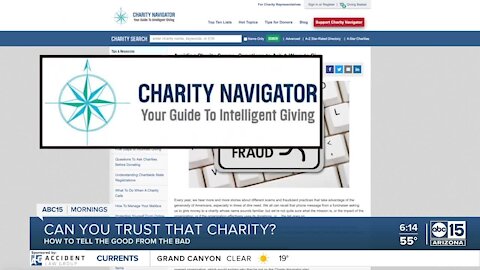 Can you trust that charity? How to tell the good from the bad