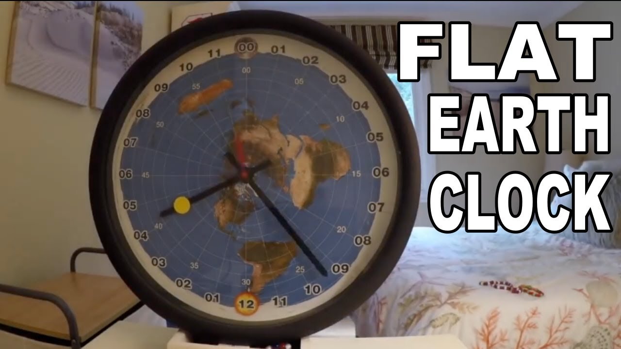 The Flat Earth Clock