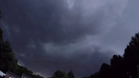 Time Lapse Wild Storm Clouds