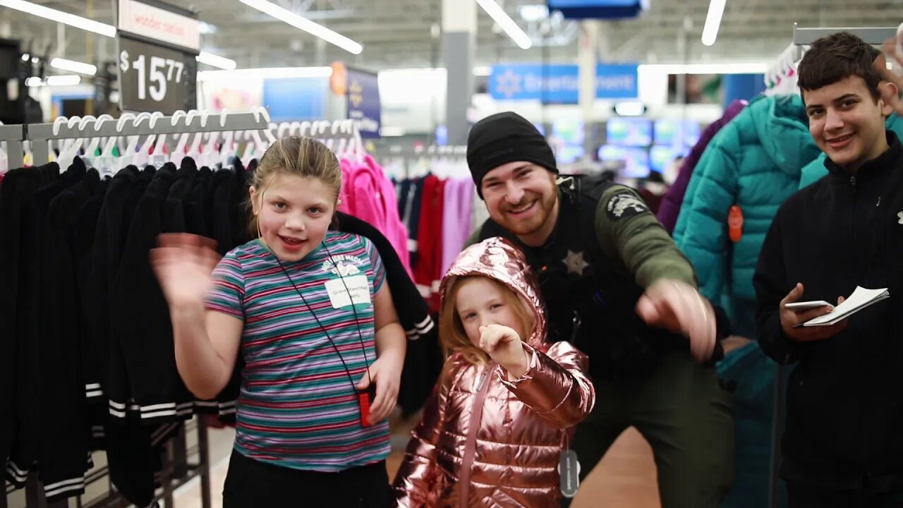 Woodland Walmart hosts ninth annual Shop with a Cop