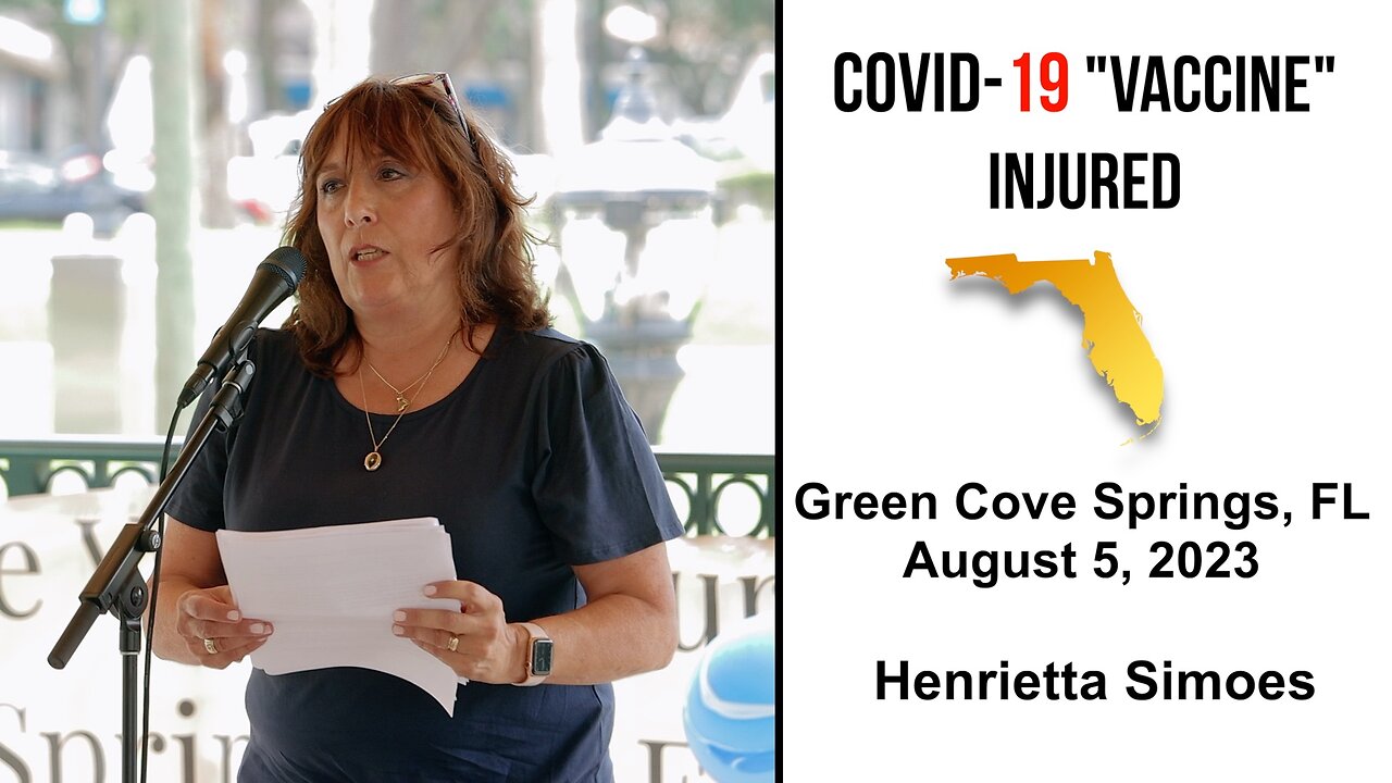 2023 Florida Retreat for Vaccine Injured - Heddy Simoes