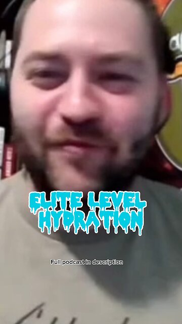 Tate's secret to elite level hydration