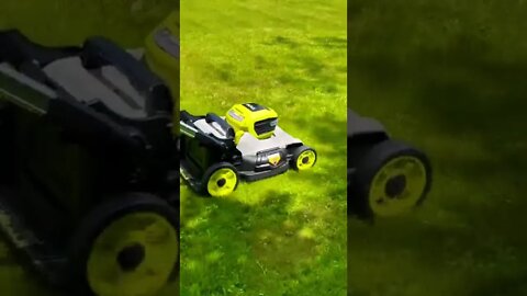 New electric lawn mowers are silent