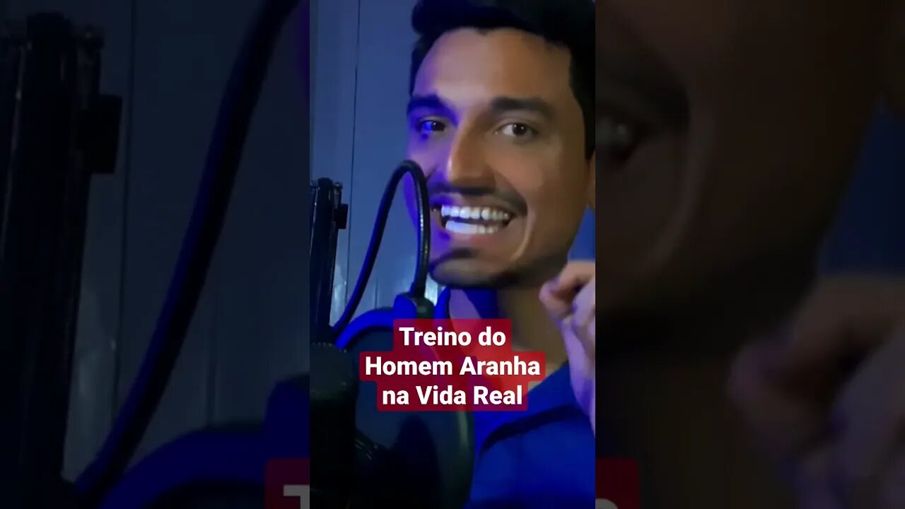 Treino do Homem Aranha na Vida Real 🕷 Rotina de Treino do Homem Aranha