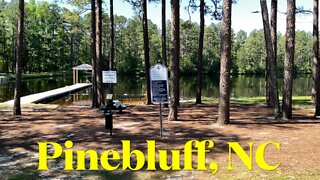 Pinebluff, NC, Town Center - Small Towns - Non-Walk & Talk Tour - Vlogging America