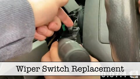 Replacing the Wiper Switch on our 2012 Ford F-150 FX4