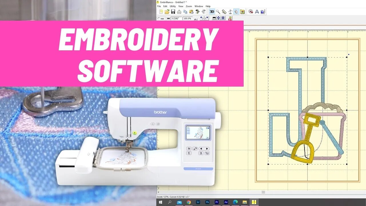 Embrilliance Essentials Embroidery Software Basics 🔴 Q&A