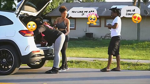 Big b*o*t*h prank || WHY YOU LOOKING AT MY A** BOY ||