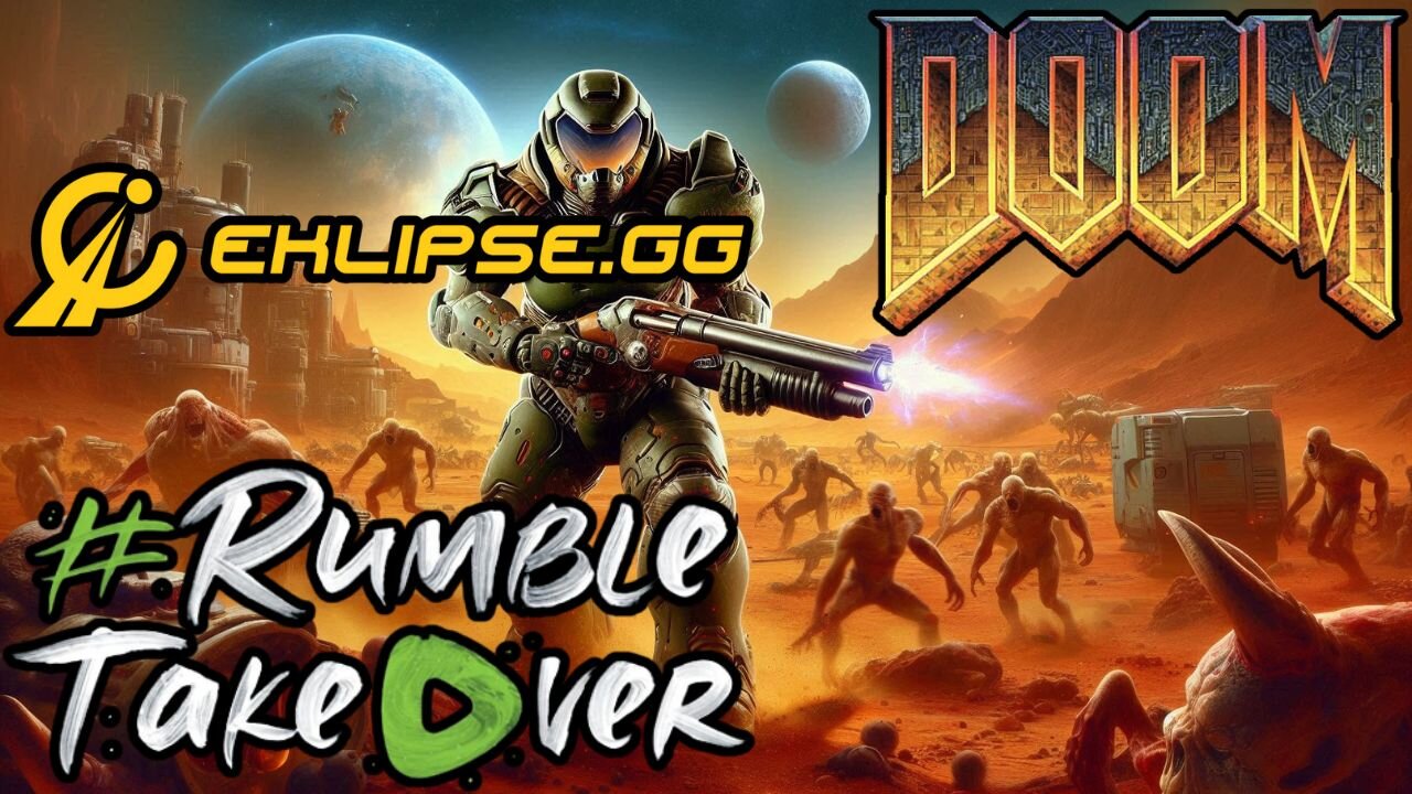 Rockin' Out in DOOM!!! (Eklipse.gg Highlight) #RumbleTakeover