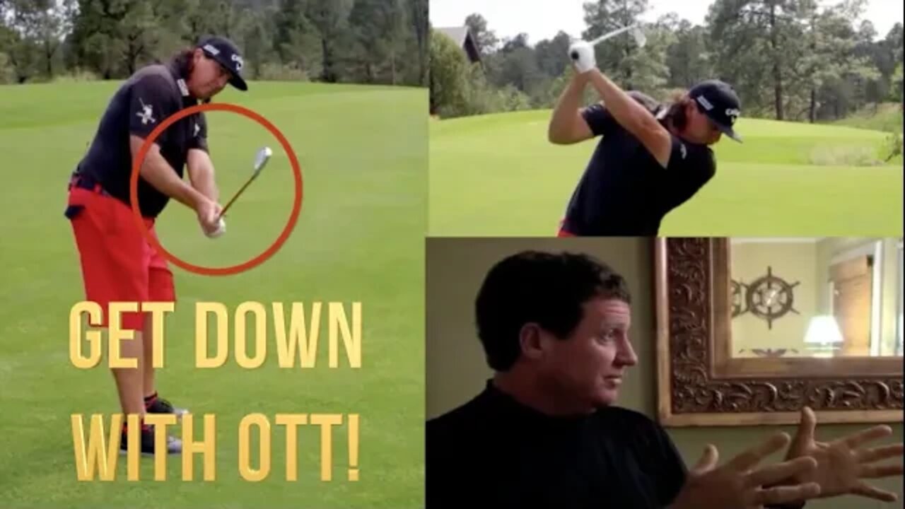 Pat Perez & Steve Elkington Over the Top Miracle Swing