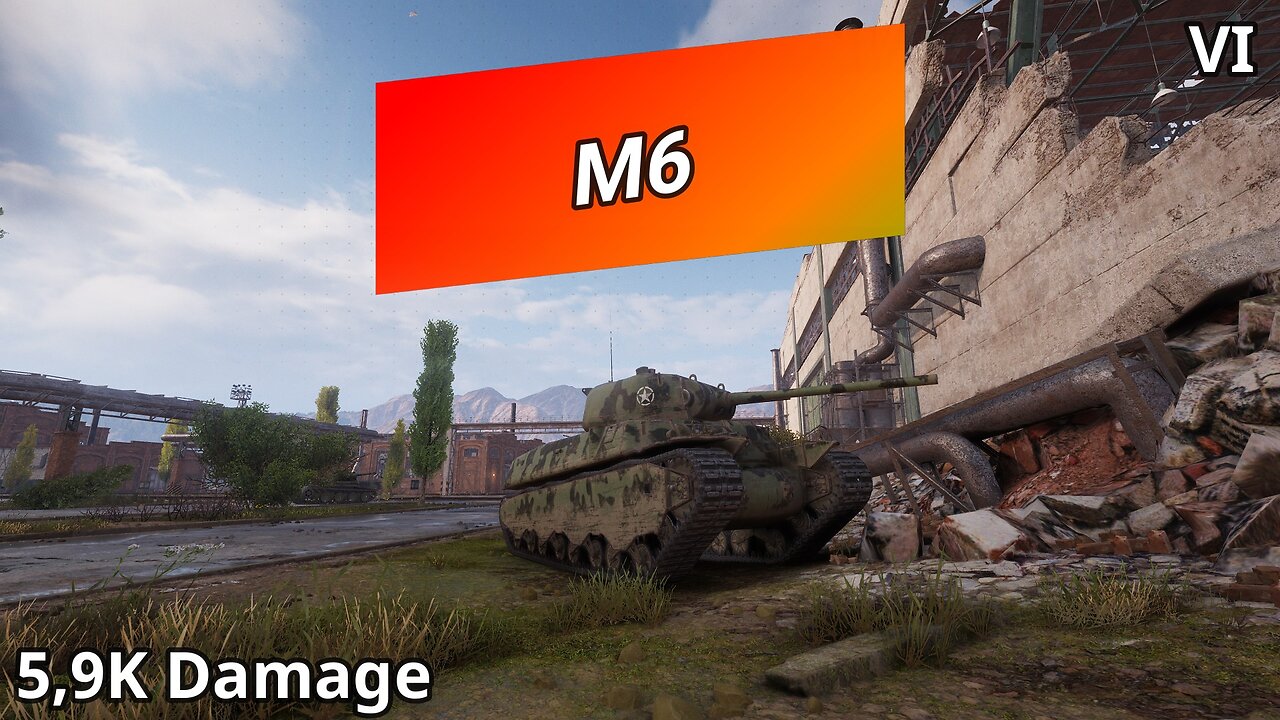 M6 (5,9K Damage) | World of Tanks