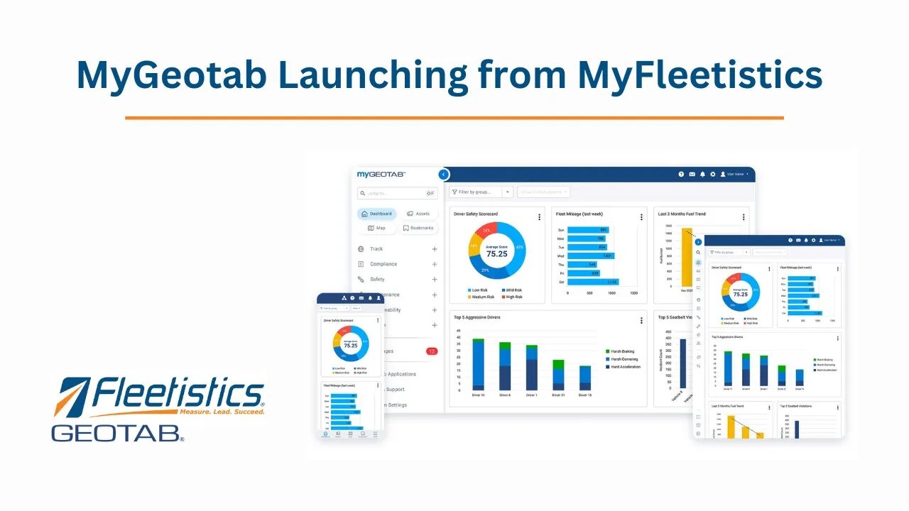 001 - My Geotab Launching from MyFleetistics