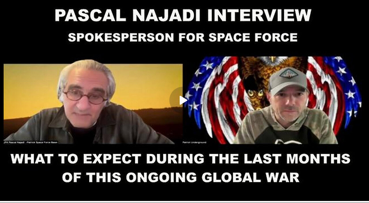 ICYMI - Pascal Najadi Exposes More Hidden Secrets and Details on the Global War With the Deep State!