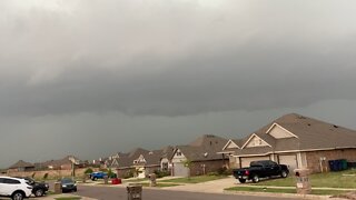 Possible wall cloud