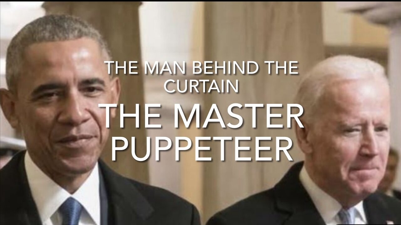 OBAMA! THE MAN BEHIND THE CURTAIN… THE MASTER PUPPETEER! DON’T MISS THIS