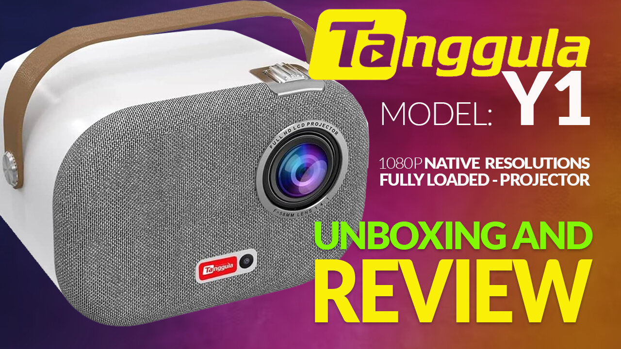 Next-Level Home Entertainment? Tanggula Y1 1080P Projector Review & Unboxing!