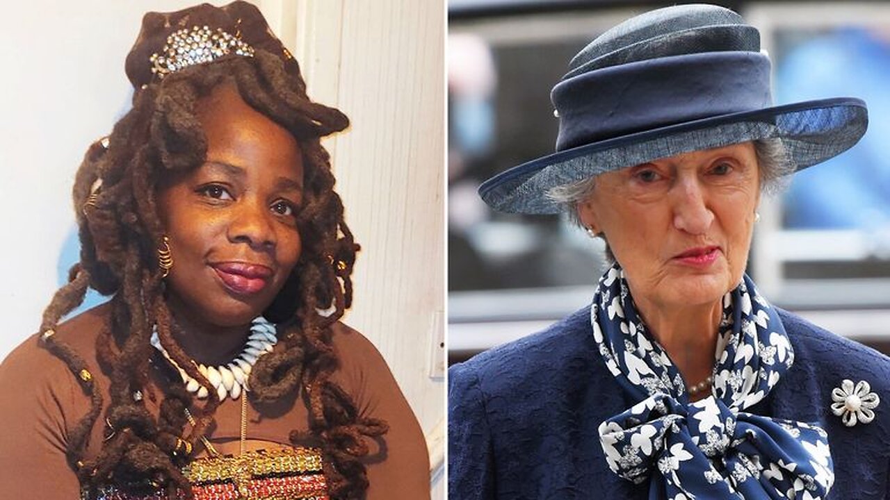 Pinched nose negro Ngozi Fulani gets royal household member fired for asking about her nationality.