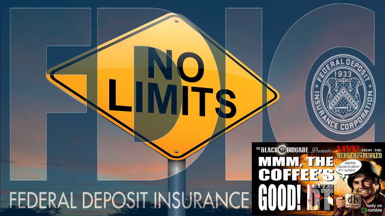 Huge Precedent Set! FDIC Insures All Deposits Now, No Limit?