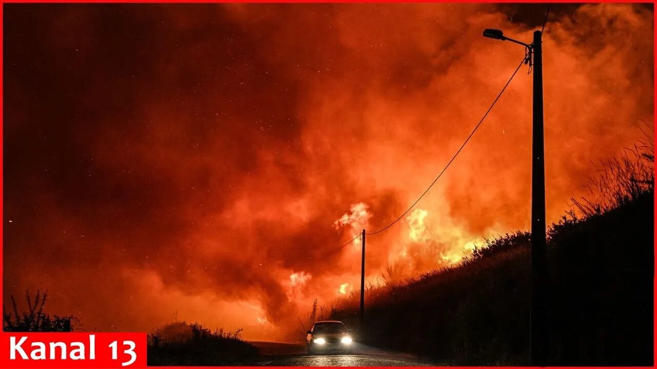 Portugal declares a state of calamity as wildfires rage out of control