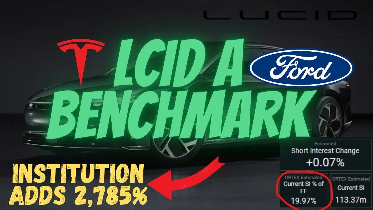 HUGE LCID CATALYST🔥🔥 INSTITUTION ADDS 2785% TO LCID 🚀 MUST WATCH $LCID