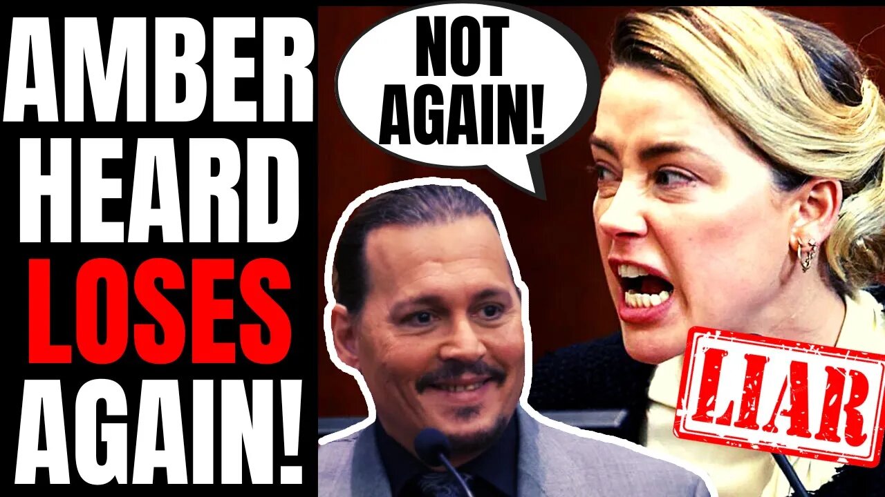 Amber Heard LOSES To Johnny Depp AGAIN | Her FINAL Failure, Judge Denies DESPERATE Mistrial Claims