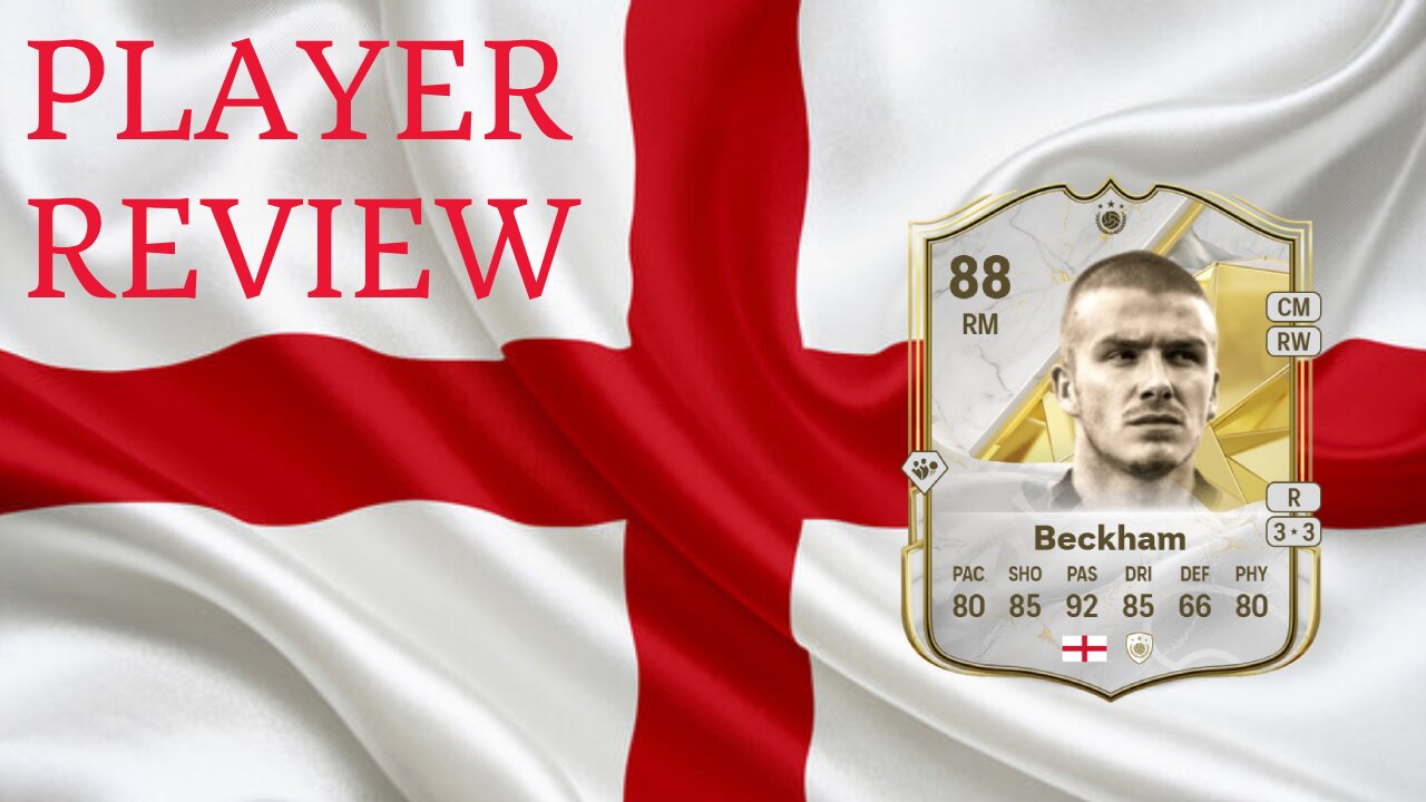 88 BASE ICON BECKHAM PLAYER REVIEW - EA FC25 ULTIMATE TEAM