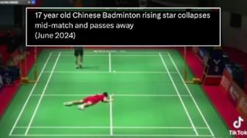 17 Year Old Badminton Player Drops Dead on Court!!