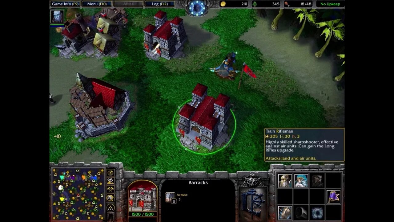 Warcraft 3 Classic: Struggle of Azeroth - Eastern Alliance in Broken Isles