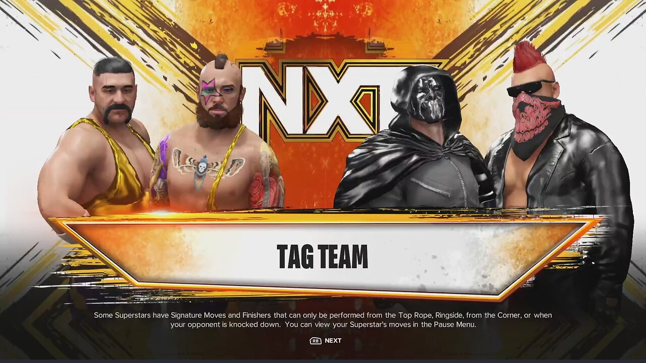 WWE 2k24 NXT Death Kings vs The Hangmen