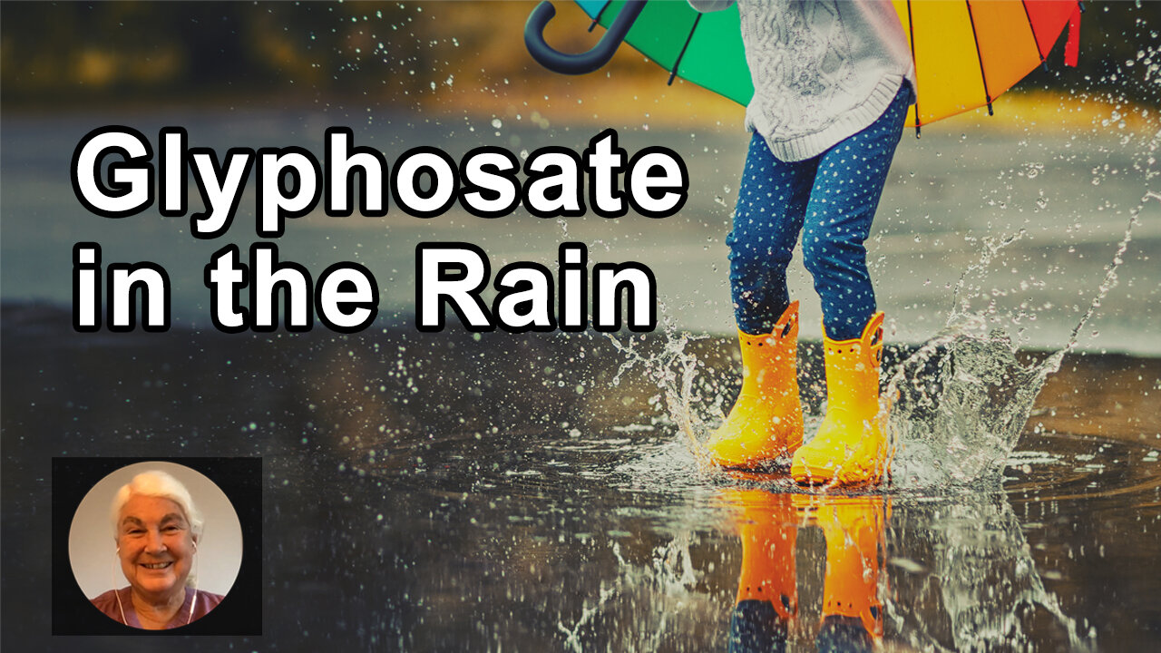 Is Glyphosate In The Rain And Atmosphere? - Stephanie Seneff, PhD