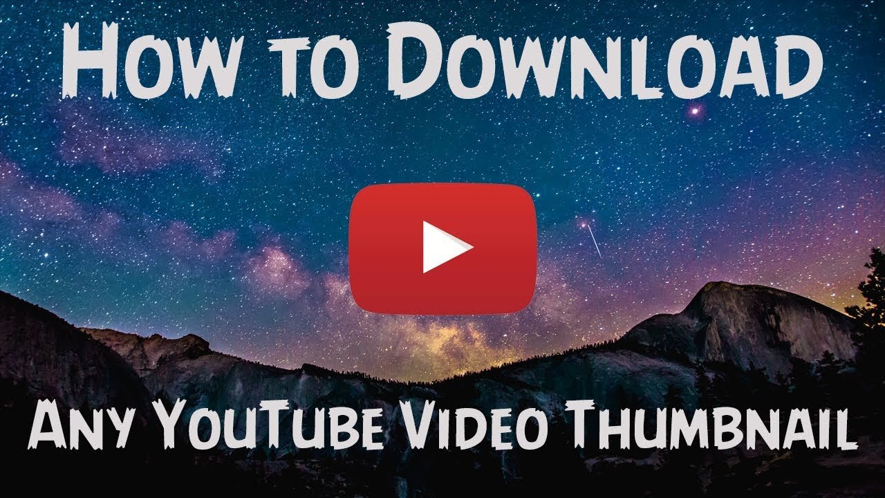 How To Download Youtube Or Rumble Video Thumbnail