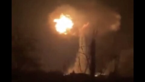 GAS UNIT IN KHARKOV HIT BY MISSILE