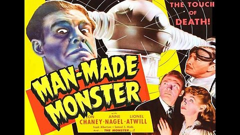 Lon Chaney MAN-MADE MONSTER 1941 Man Becomes an Electrical Monster FULL MOVIE in HD