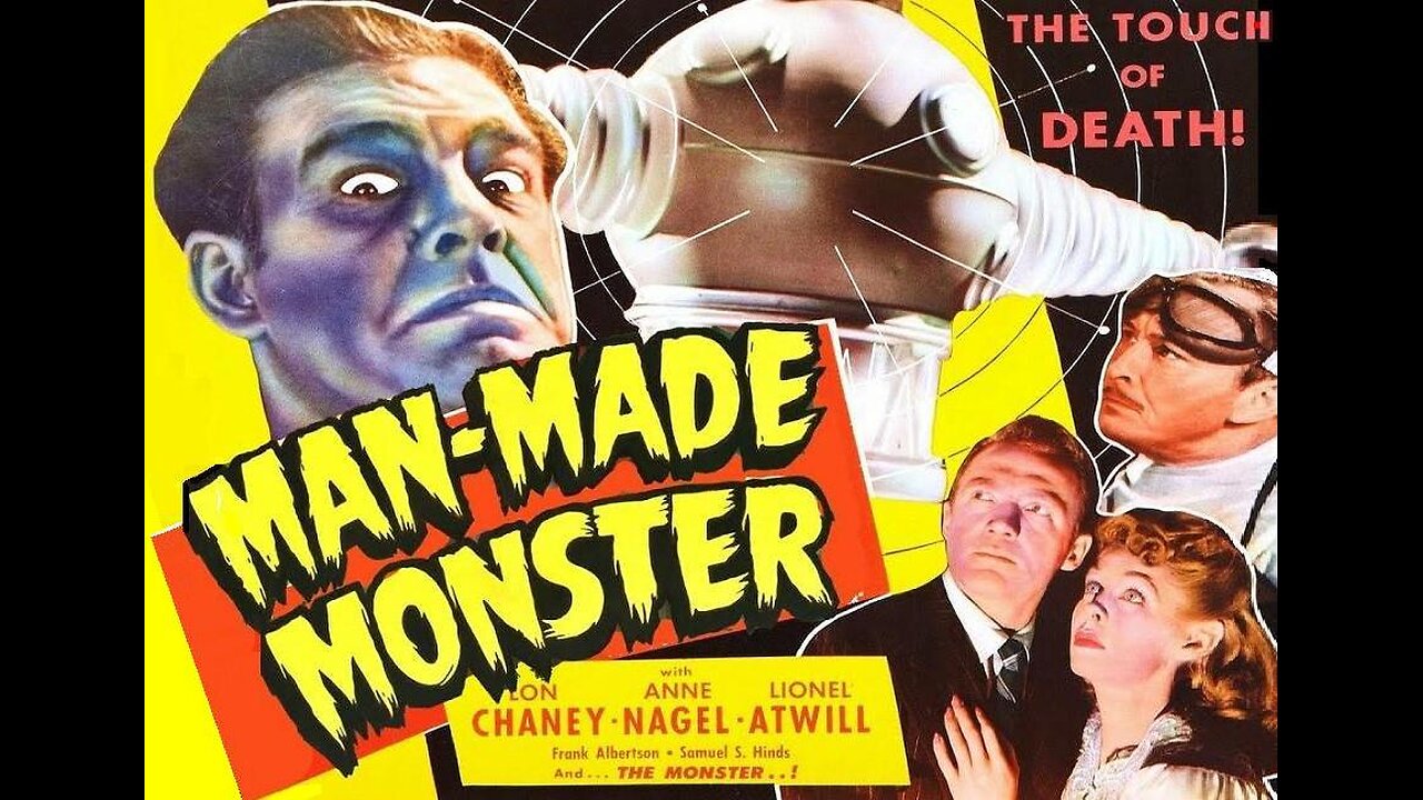 Lon Chaney MAN-MADE MONSTER 1941 Man Becomes an Electrical Monster FULL MOVIE in HD