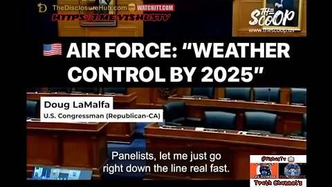 Air Force: "Weather Control By 2025" #VishusTv 📺