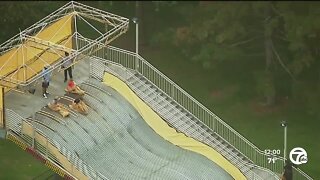 Giant Slide Reopens