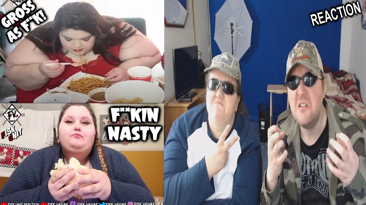 Fat People Eating Cringe Compilation 1 (FR) REACTION!!! (BBT & OTIS)