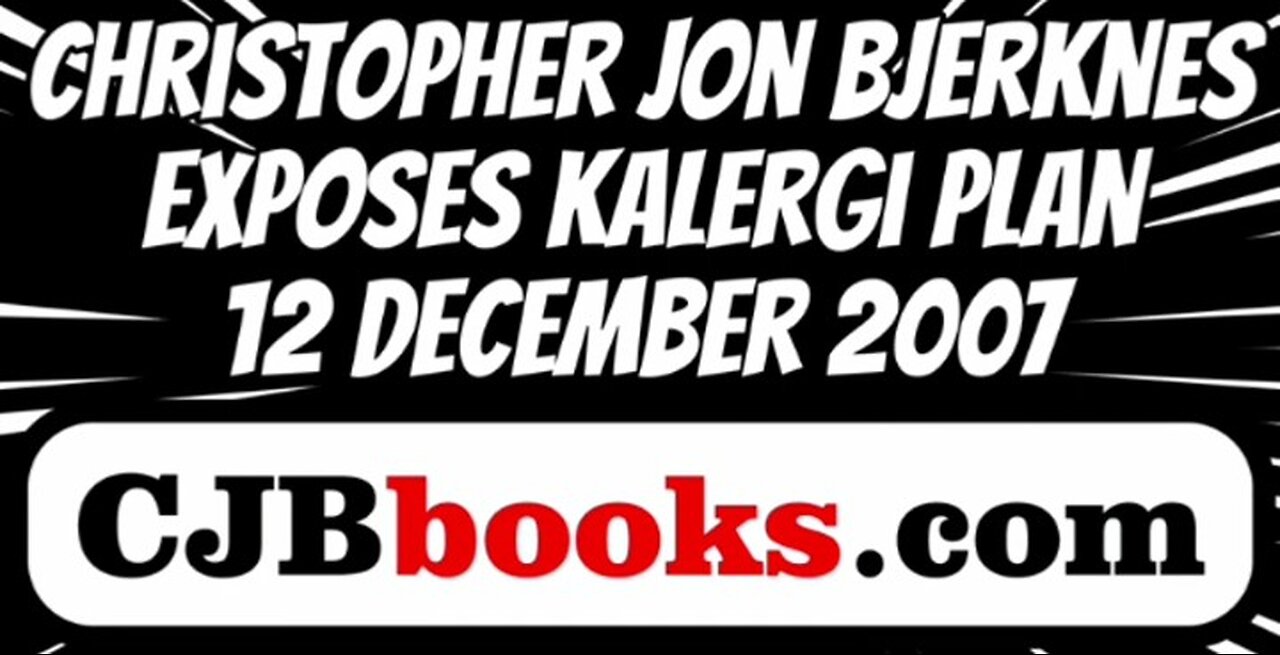 Christopher Jon Bjerknes Exposes Zionism 18 years ago on Jeff Rense Radio December 12, 2007. Today the Zionists are still destroying America.