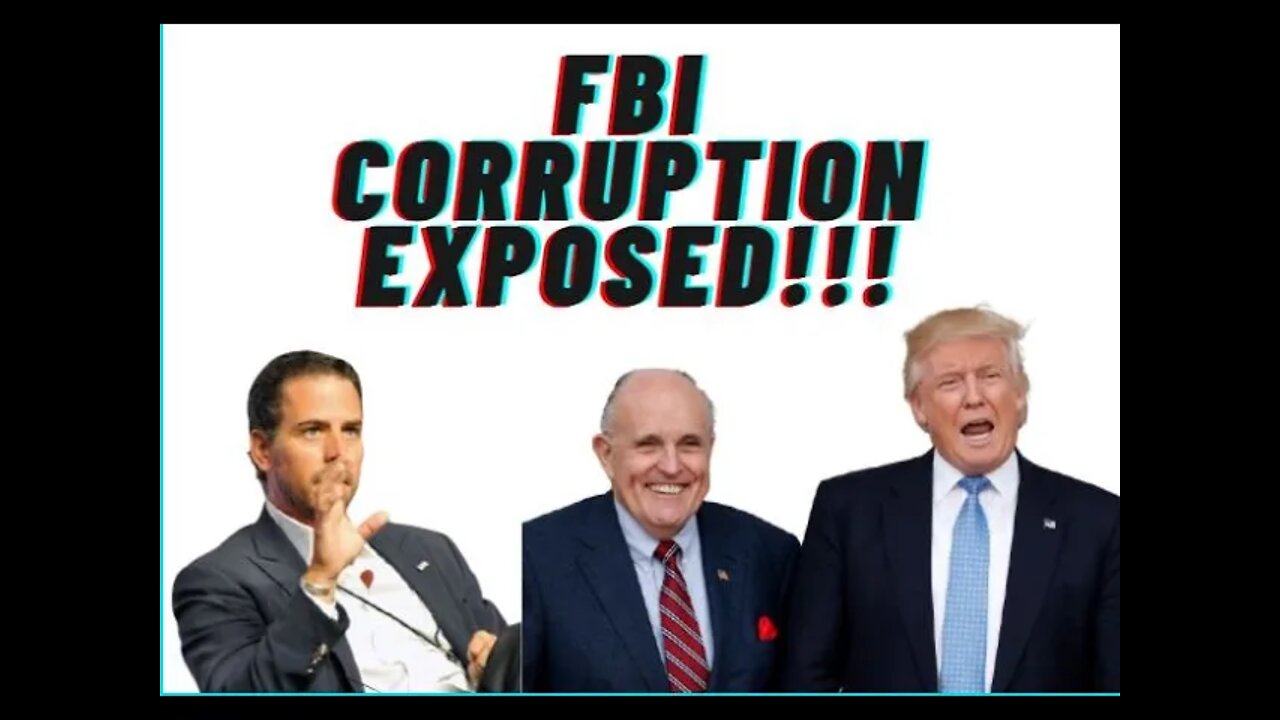 FBI Corruption Exposed!!!