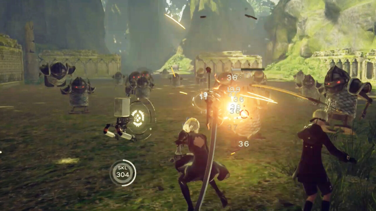 Nier Automata 2B Spear Combat - SWITCH