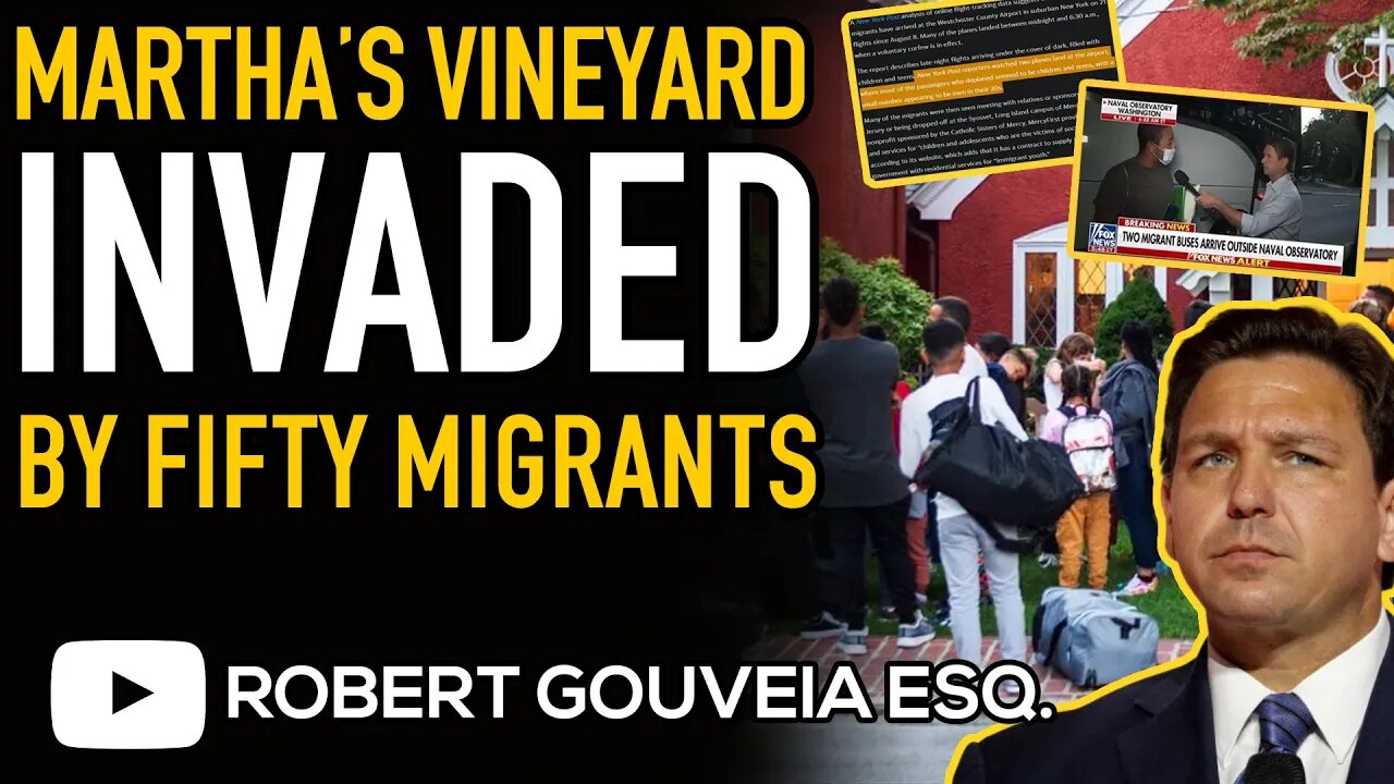 Martha's Vineyard Declares CRISIS after 50 Migrants and Kari Lake Reacts!